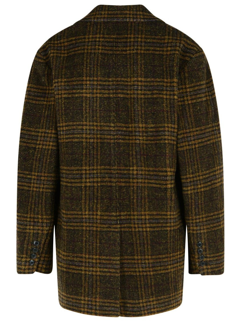 Isabel Marant Étoile Gesina' Khaki Virgin Wool Blazer