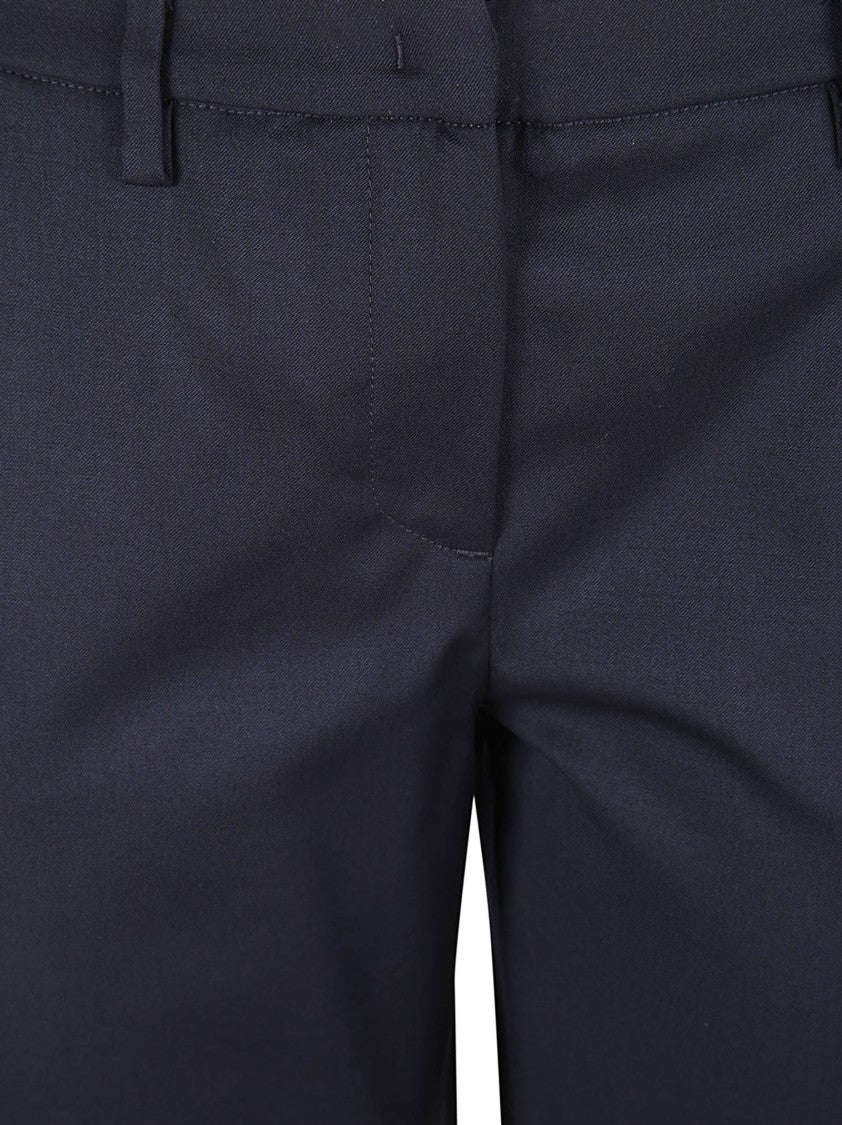 Fabiana Filippi Straight-Leg Black Trousers With Tailored Design