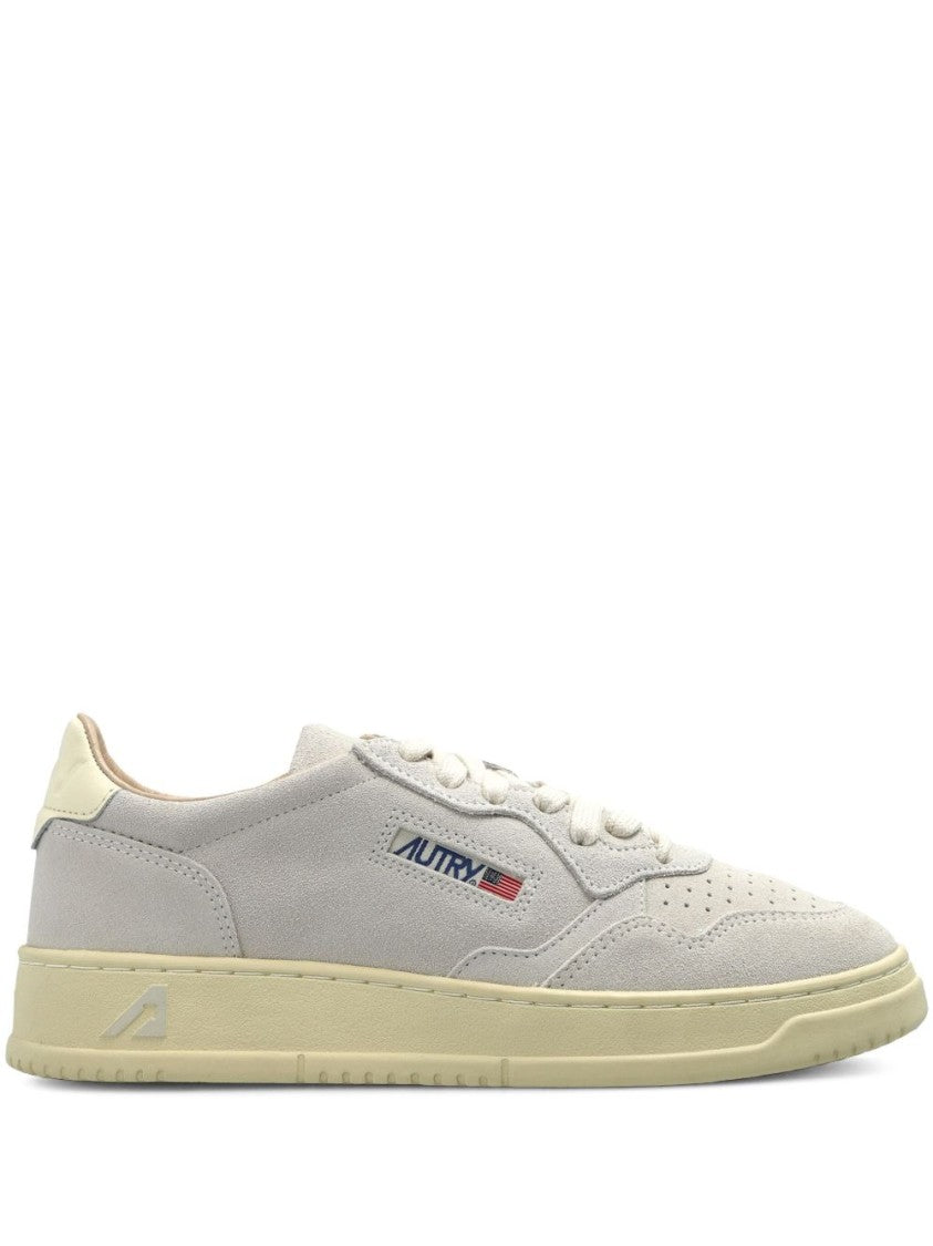 Autry Light Grey Sneakers With Tonal Stitching