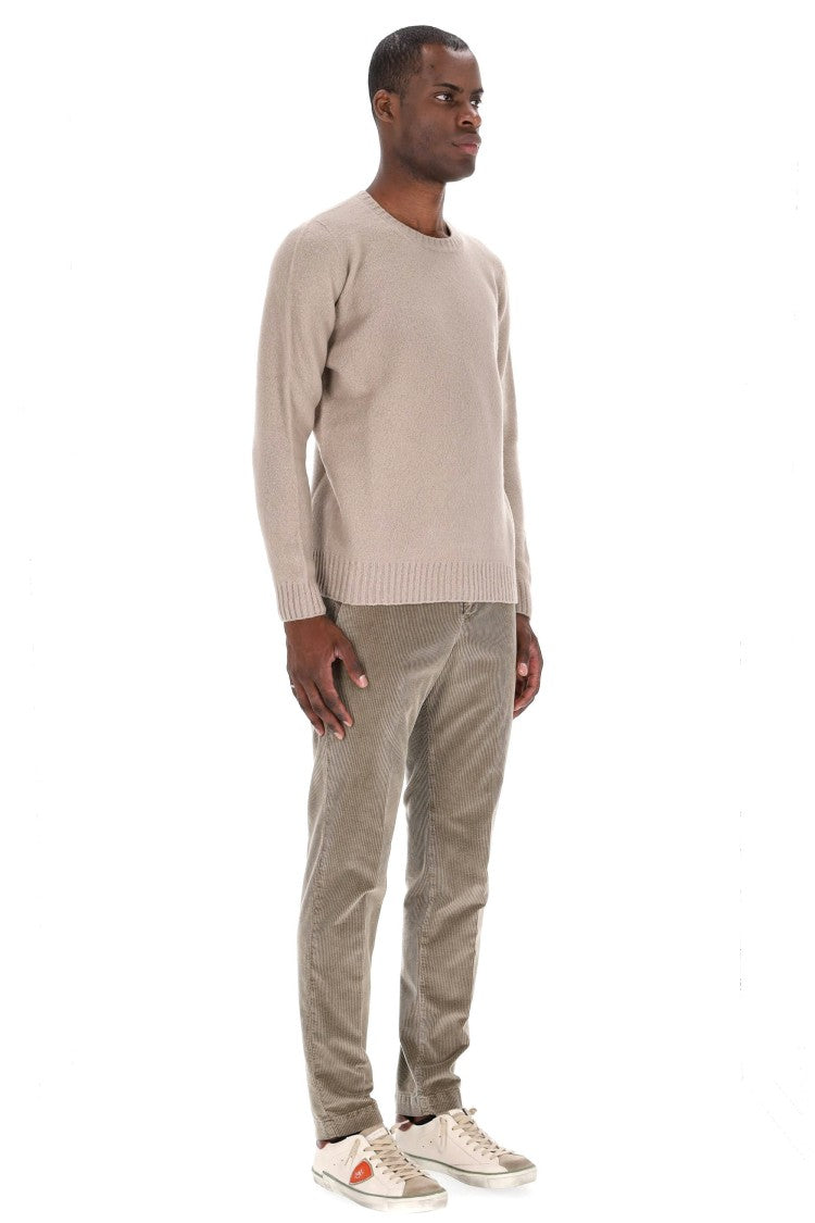 Drumohr Brushed Wool Crewneck Sweater
