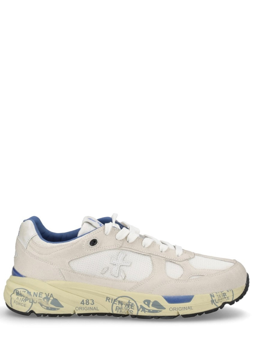 Premiata Mase 25 Mesh Suede Sneakers