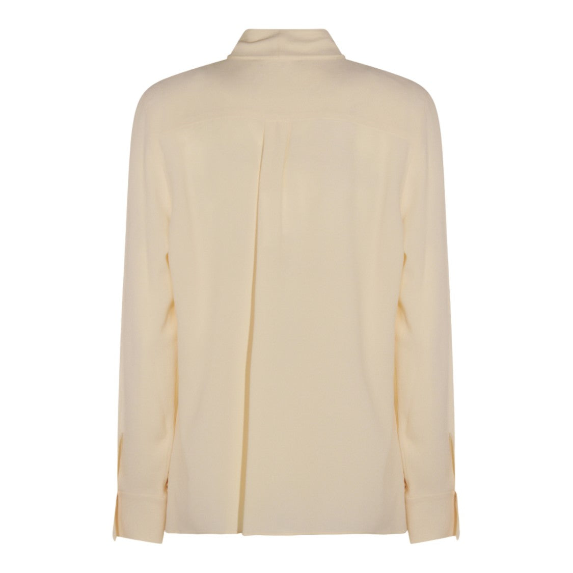 Glanshirt Flowing Blouse With Bow Tie Detail