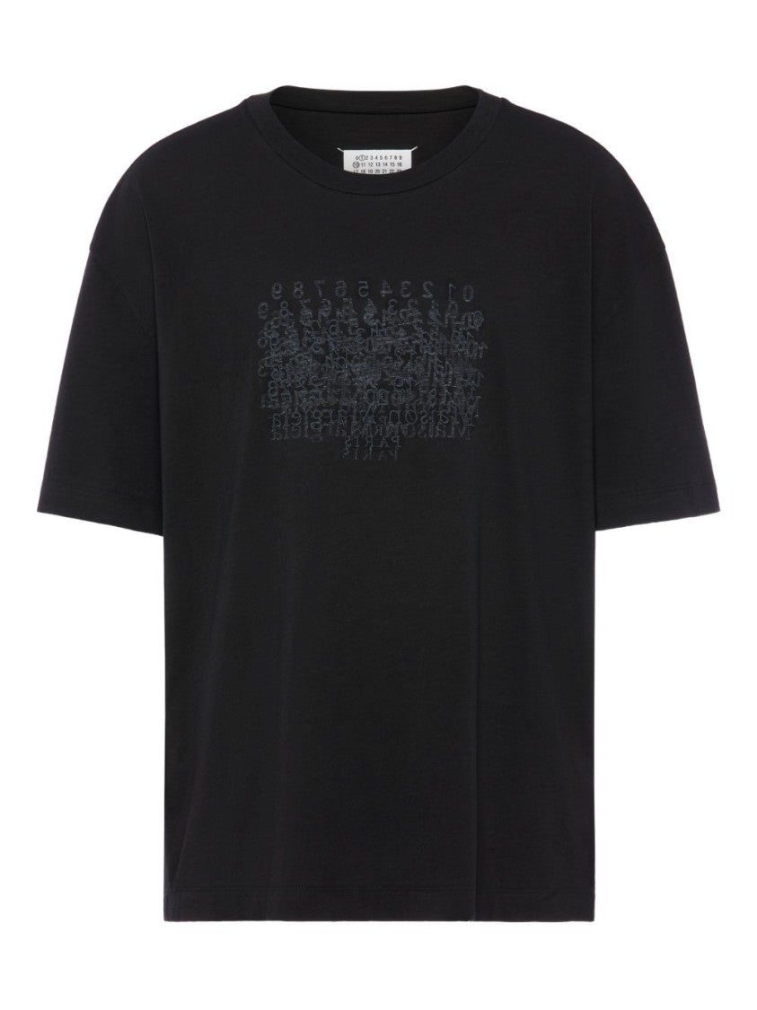 Maison Margiela Relaxed Fit Black T-Shirt