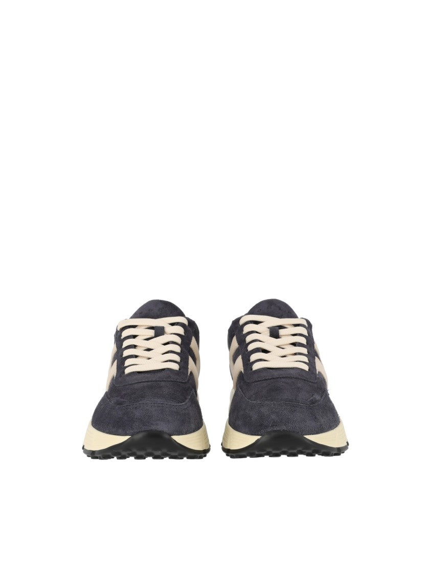 Hogan Hyperlight Leather Suede Sneakers