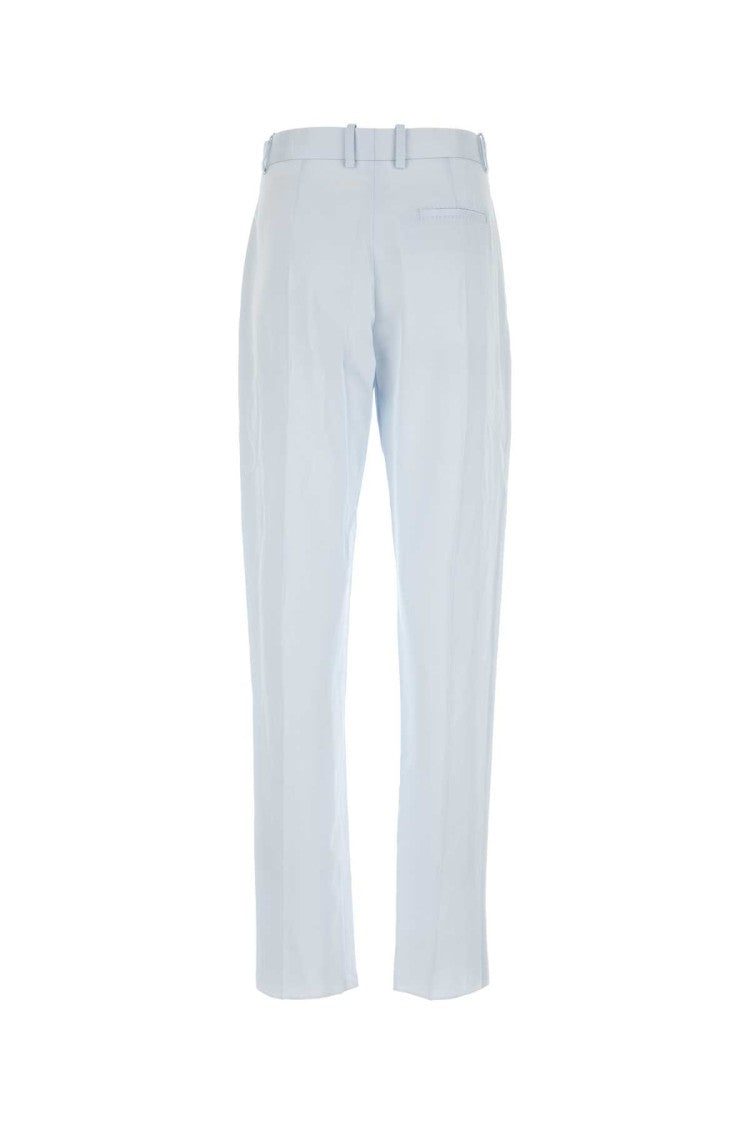 Bottega Veneta Pastel Light-Blue Twill Pant
