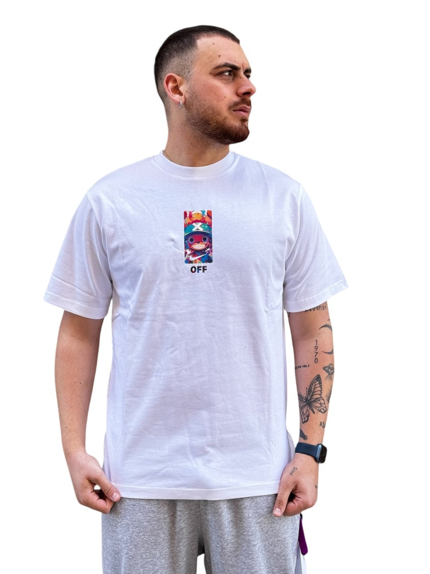 Nike X Off-White Off-White T-Shirt With Abstract Graphic Detail