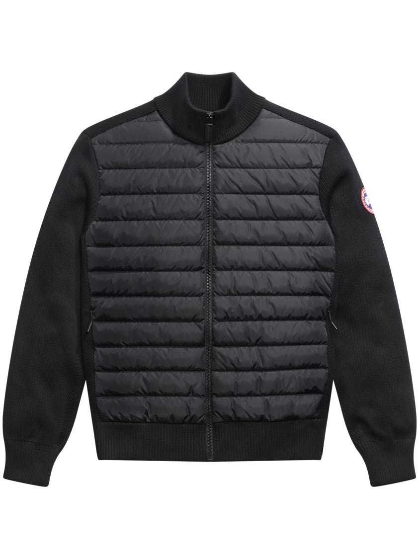 Canada Goose Hybrid Knit Jacket With Quilted Front