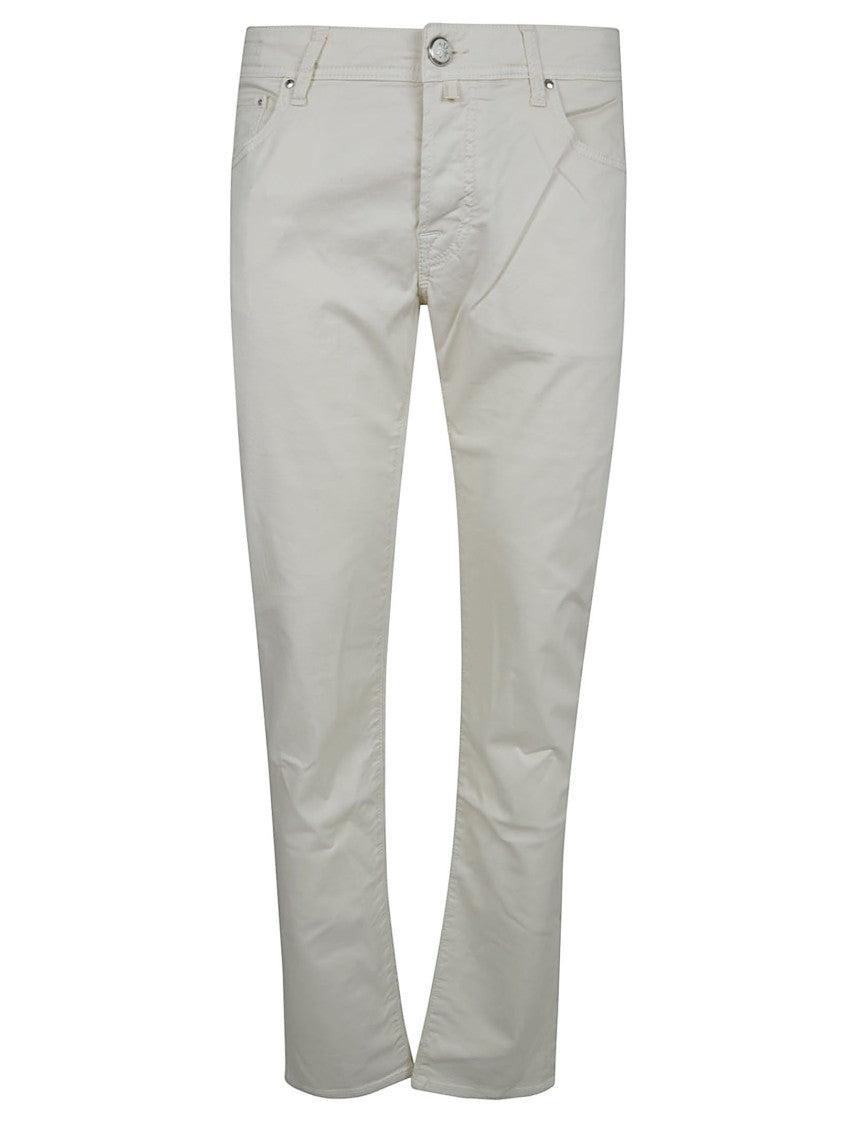 Jacob Cohen Super Slim Fit Stretch Denim Jeans With Contrasting Label