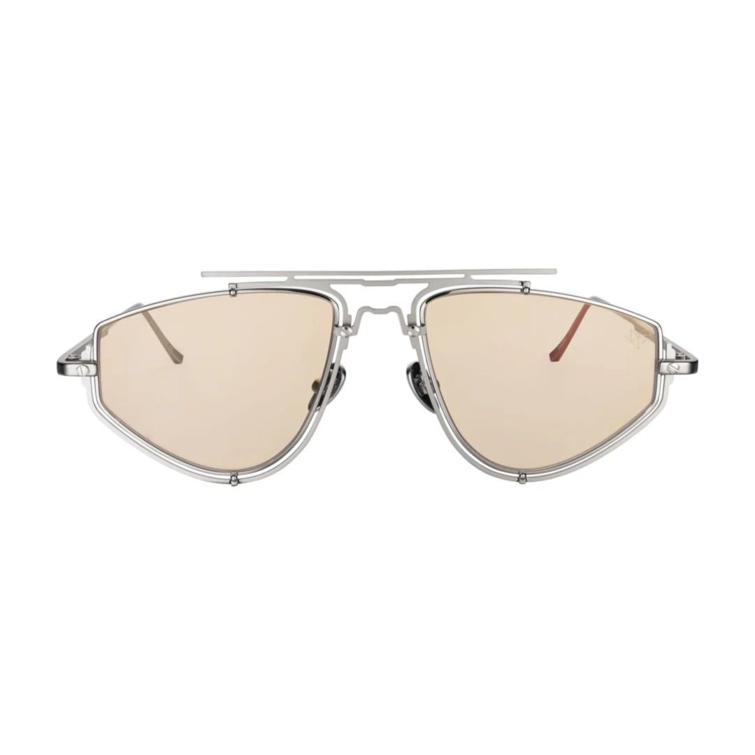 Vysen Caden Cd-2 Geometric Silver Frame Sunglasses