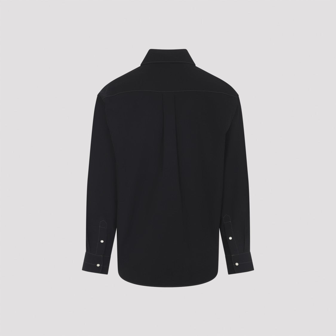 Lemaire Black Cotton Western Shirt