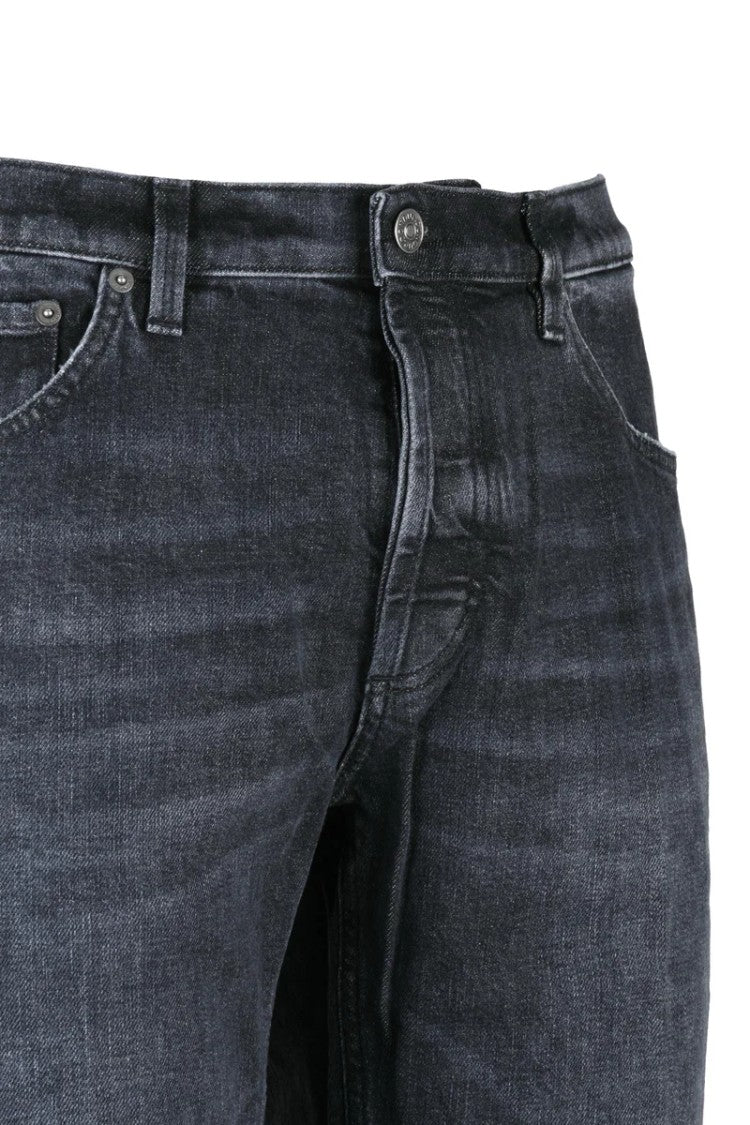 Dondup Brighton Carrot Fit Jeans - Black