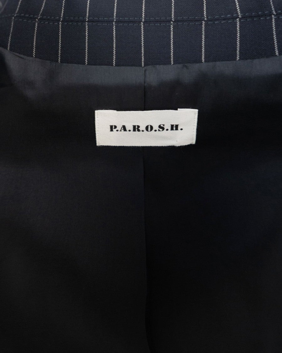 P.A.R.O.S.H. Libra Blue Blazer