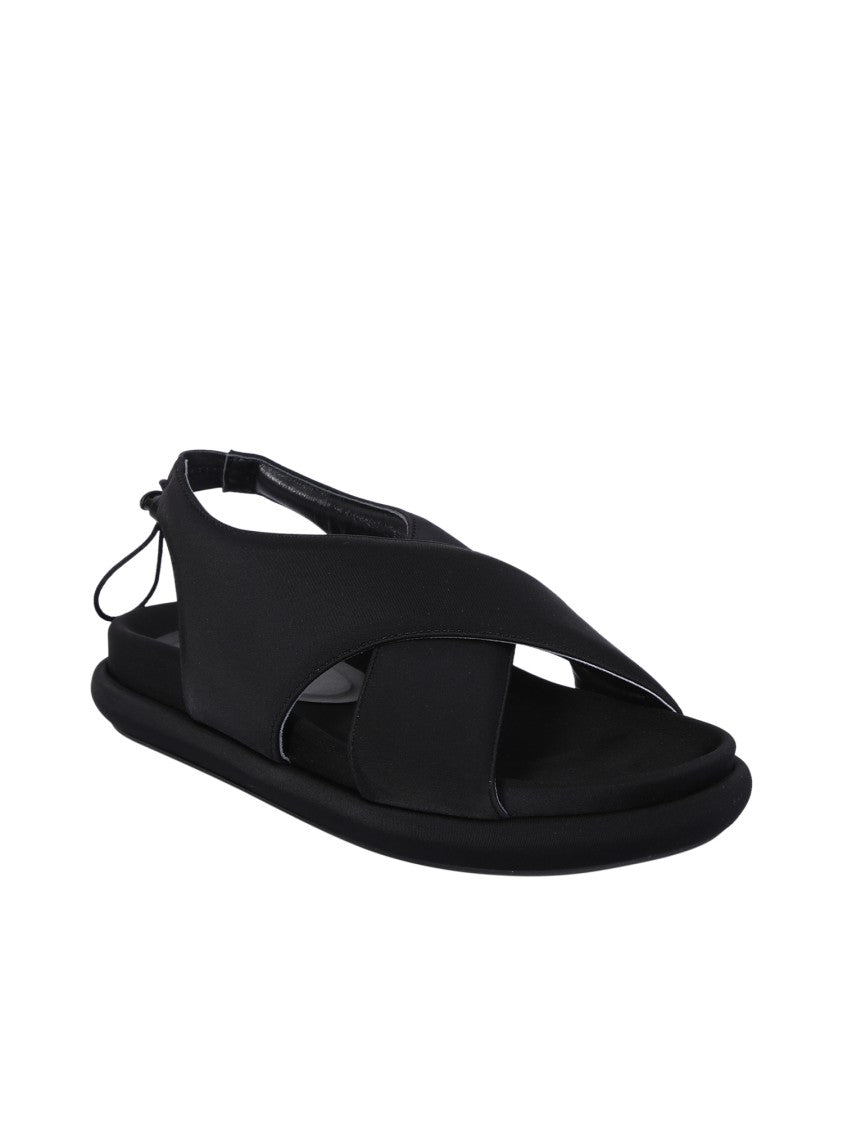 Gia Borghini Black Platform Sandals