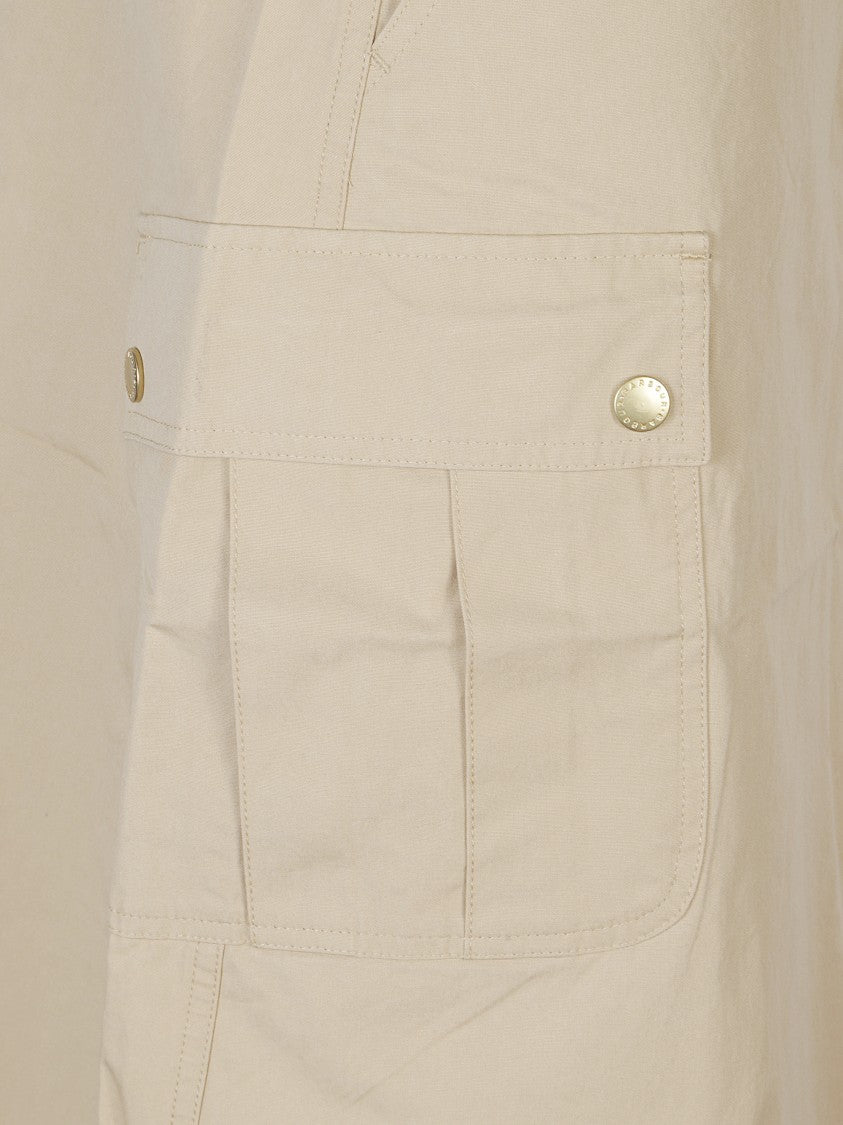 Barbour Button Closure Knee-Length Skirt