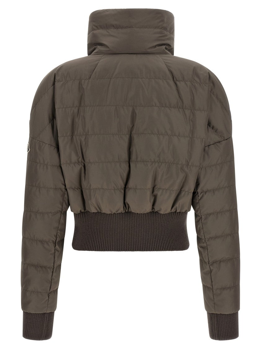 Rick Owens Moncler + 'Cropped' Down Jacket