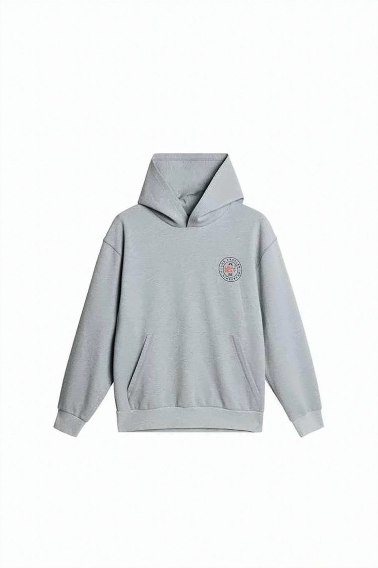 J Lindeberg Relaxed Fit Grey Hoodie