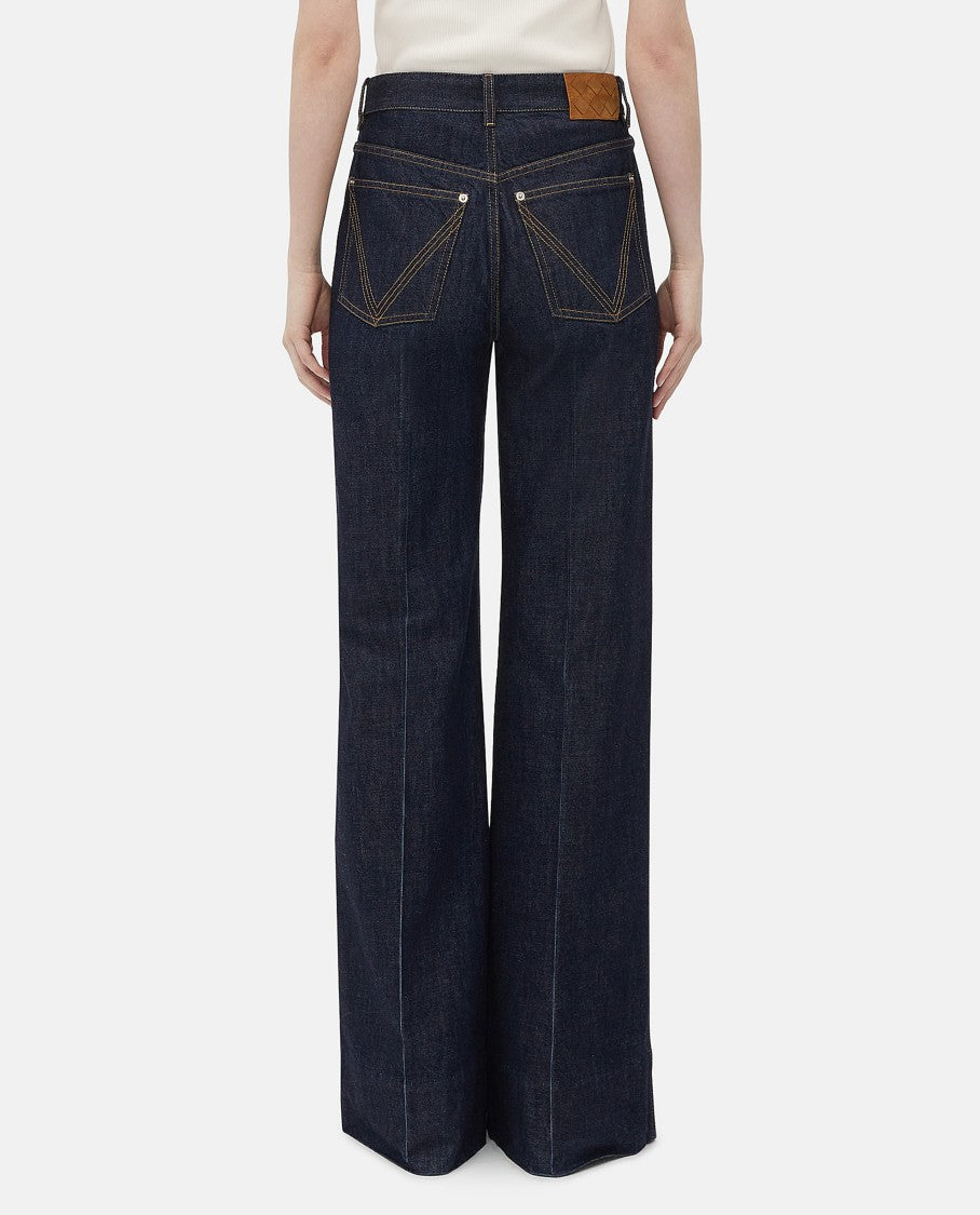 Bottega Veneta Wide Leg Denim