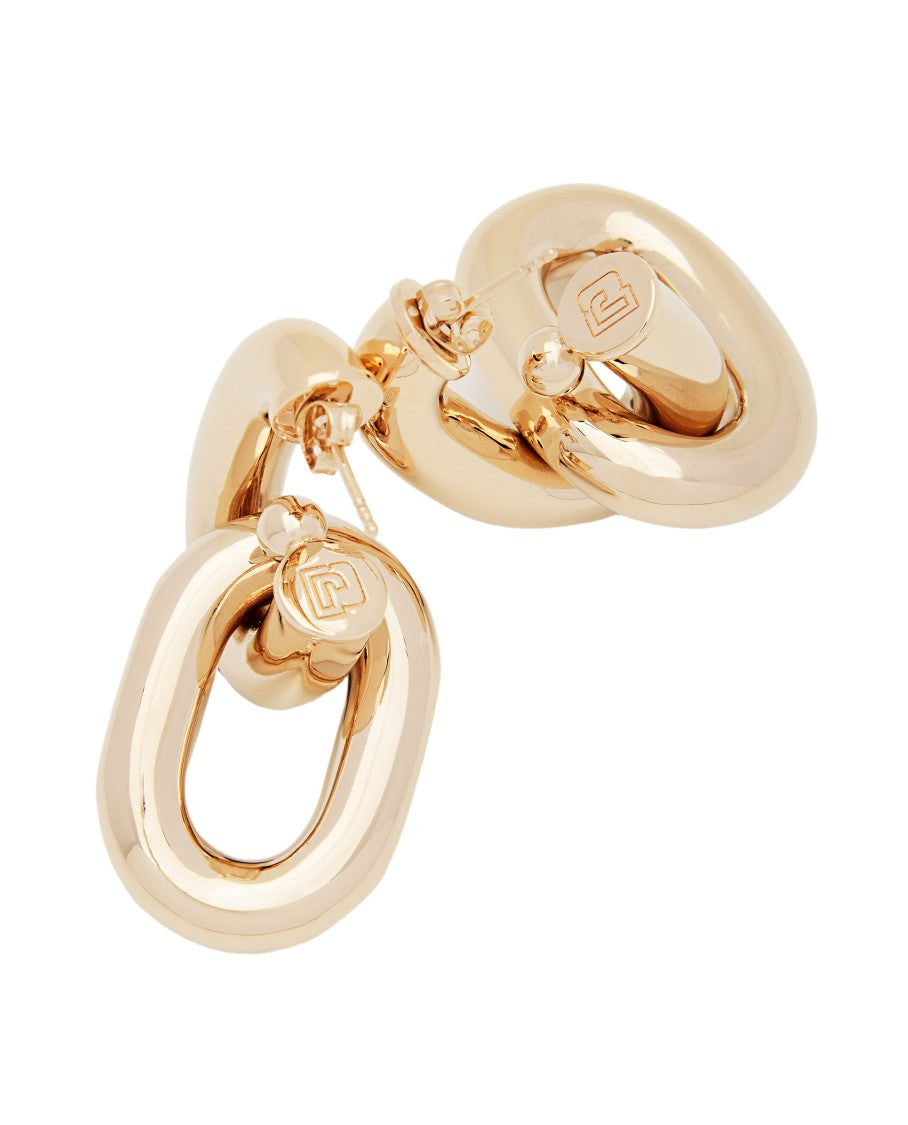 Rabanne Xl Link Double Hoop Earrings
