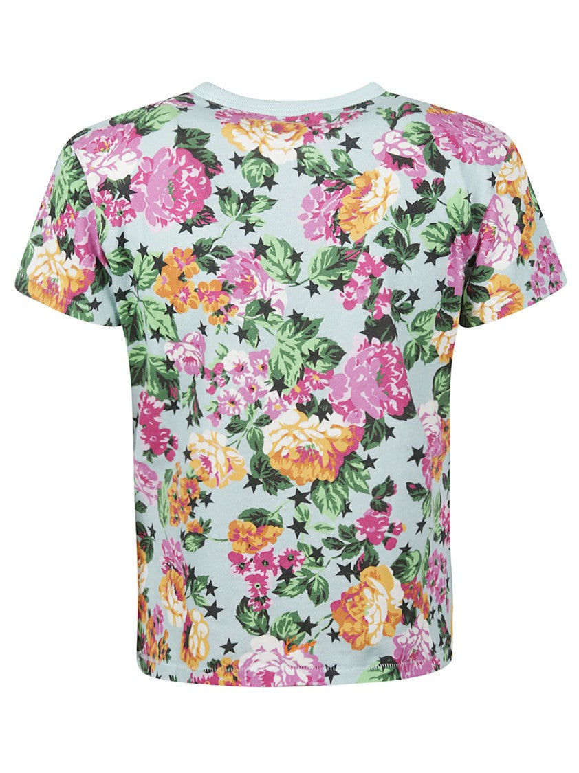 Kenzo Gots Floral Print Cotton T-Shirt
