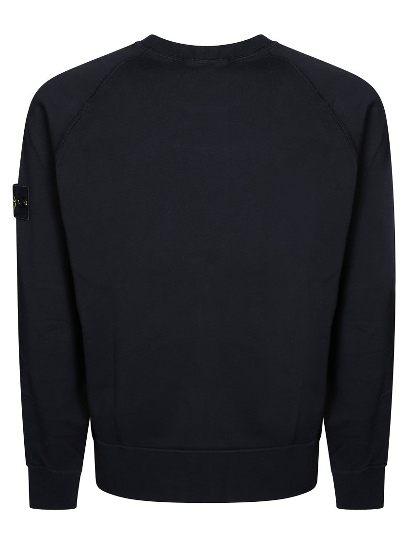Stone Island Crewneck Embroidered Patch Sweatshirt