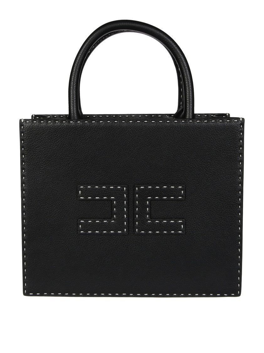 Elisabetta Franchi Structured Handbag With Dual Handles
