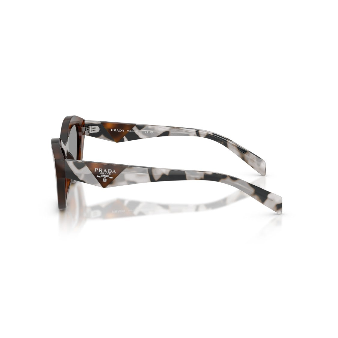 Prada 0Pr A02s Cat-Eye Tortoiseshell Sunglasses