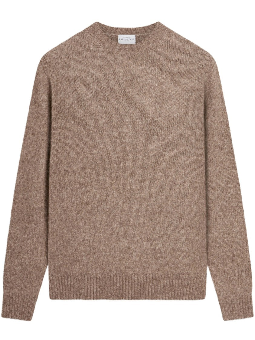 Ballantyne Timeless Textured Knit Pullover Sweater