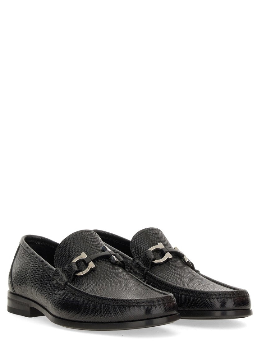 Ferragamo "Great" Loafer With "Hooks"