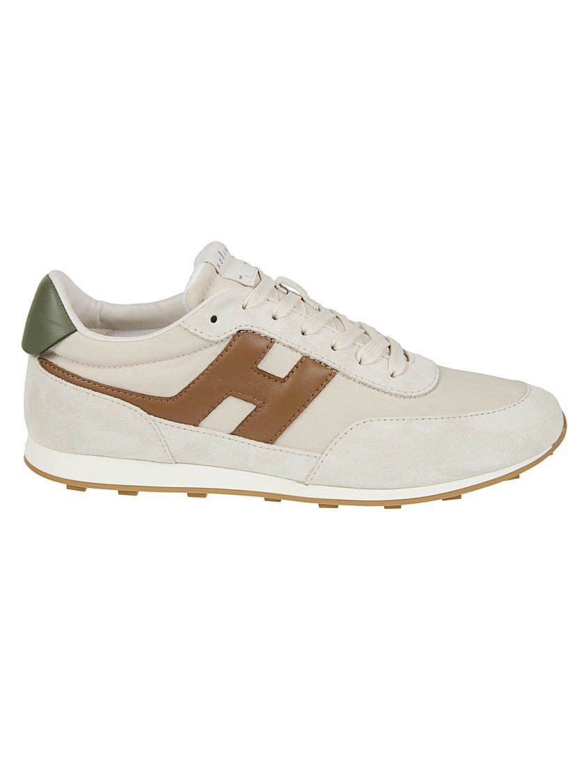 Hogan H699 Polyamide-Blend Suede Sneakers