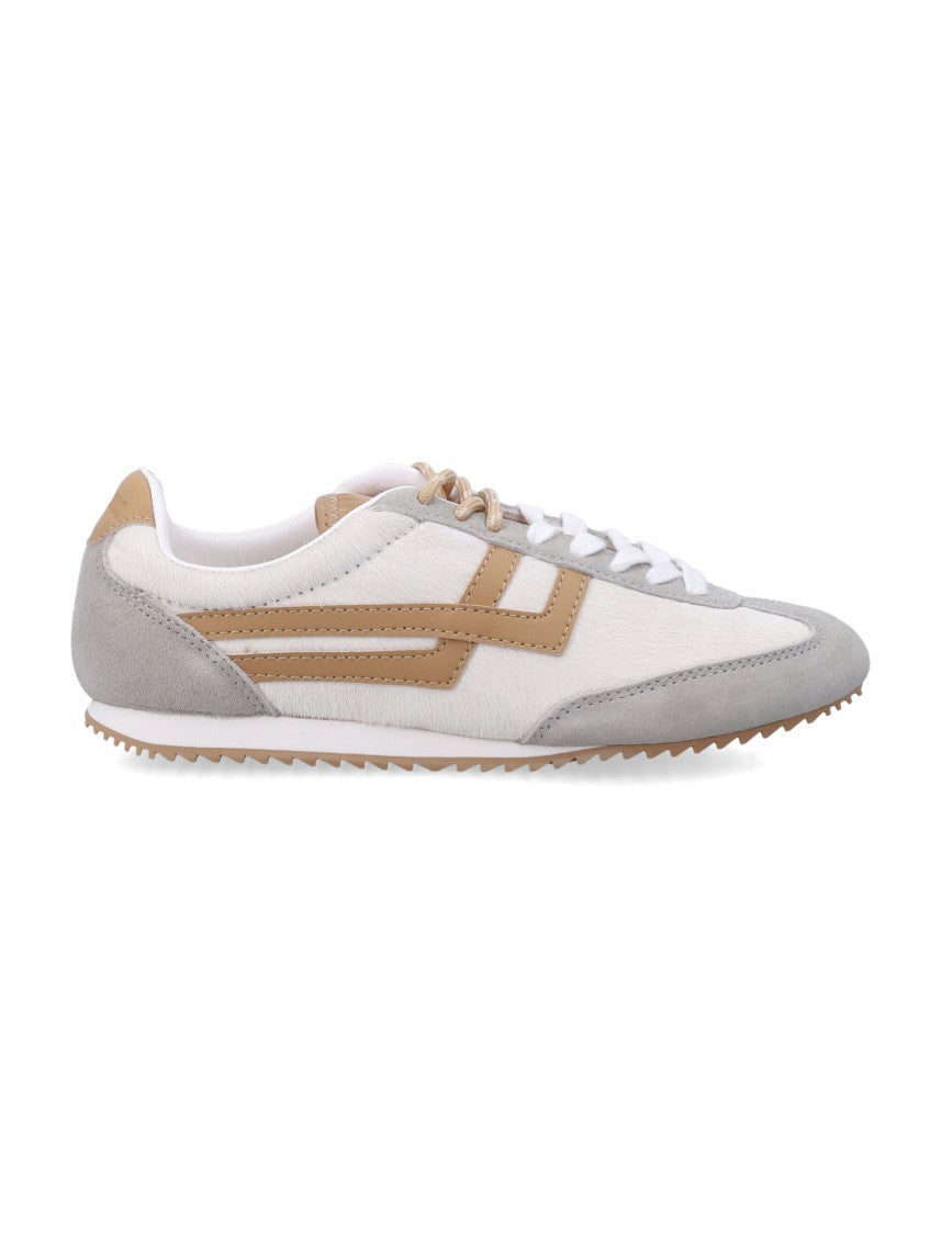 Pro-Keds Racer 77 White Suede Low-Top Sneakers