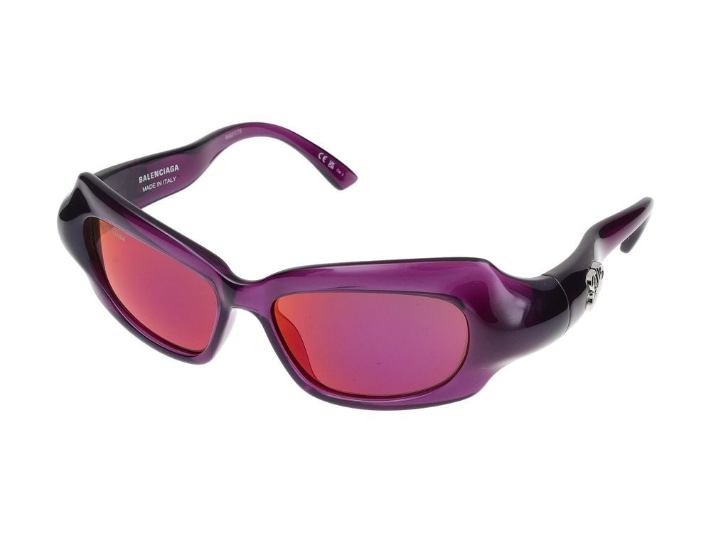 Balenciaga Sunglasses Balenciaga Bb0354s 004 Violet Violet Violet 59/17/145