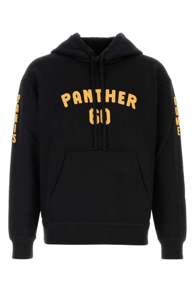 Valentino Garavani Black Cotton Sweatshirt