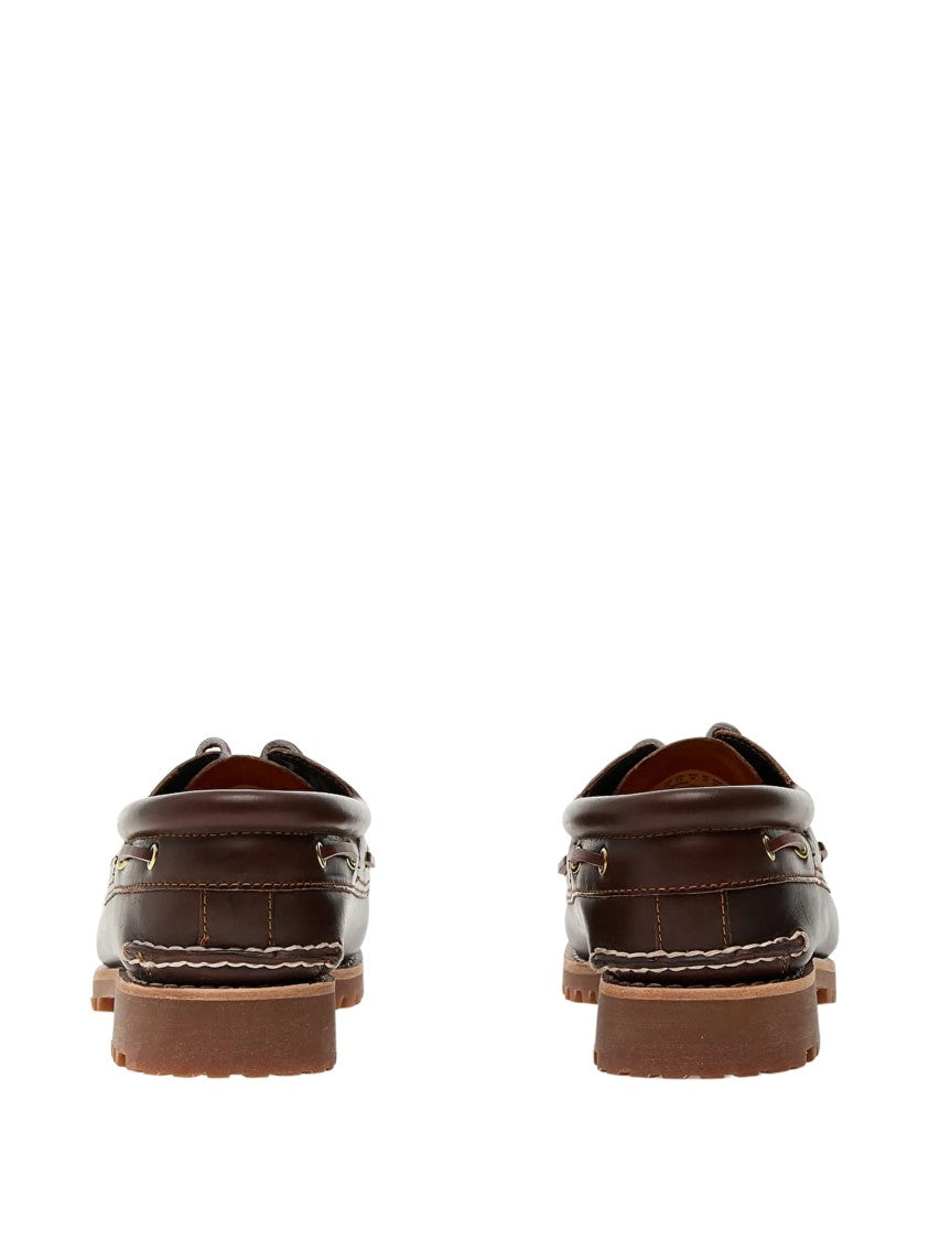 Timberland Brown Leather Boat Shoes