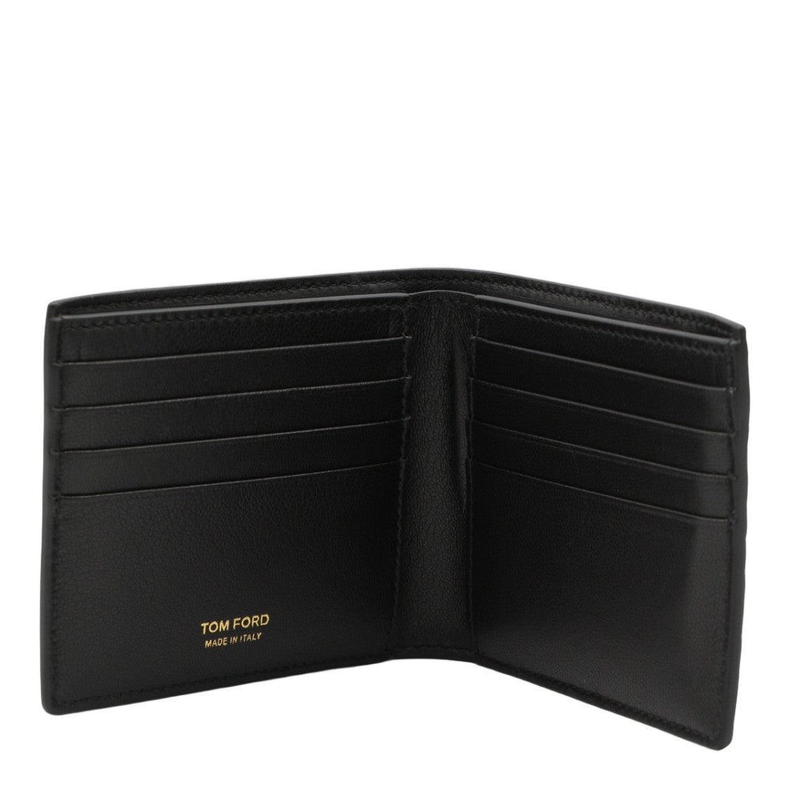 Tom Ford Textured Crocodile Pattern Bifold Wallet