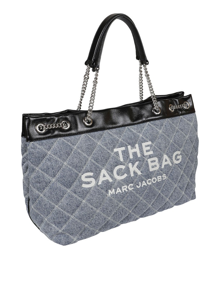 Marc Jacobs Quilted Bag With Black Leather Trim