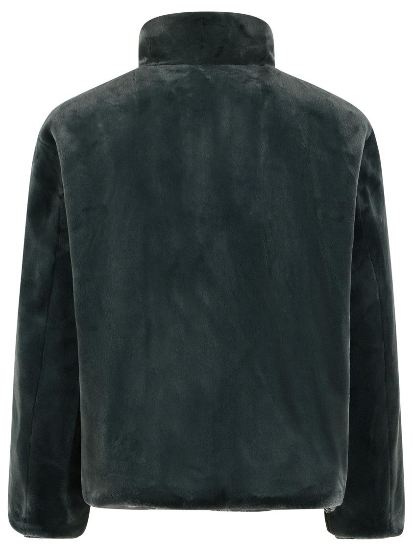 Moose Knuckles 'King' Reversible Grey Nylon And Polyester Down Jacket