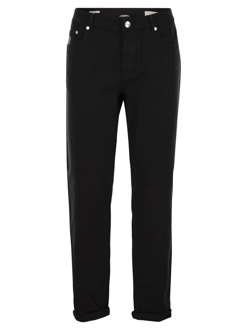 Brunello Cucinelli Five-Pocket Traditional Fit Trousers
