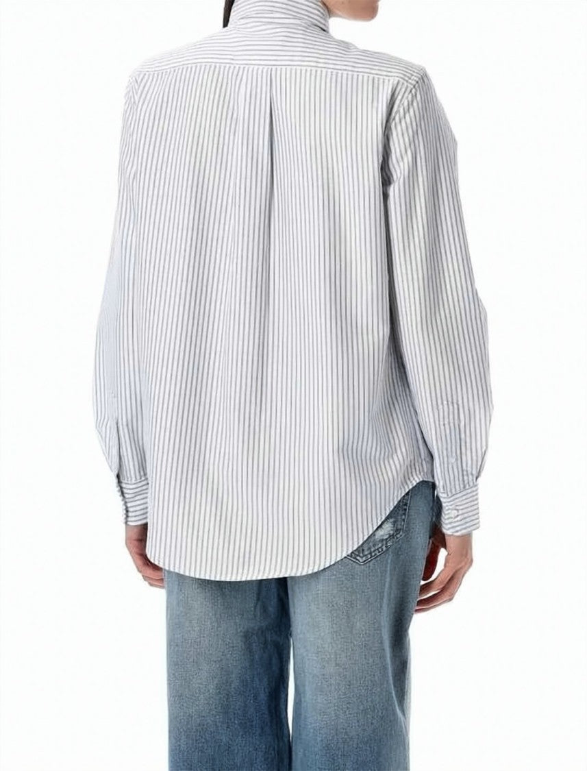 Polo Ralph Lauren Classic Button-Down Shirt With Vertical Stripes
