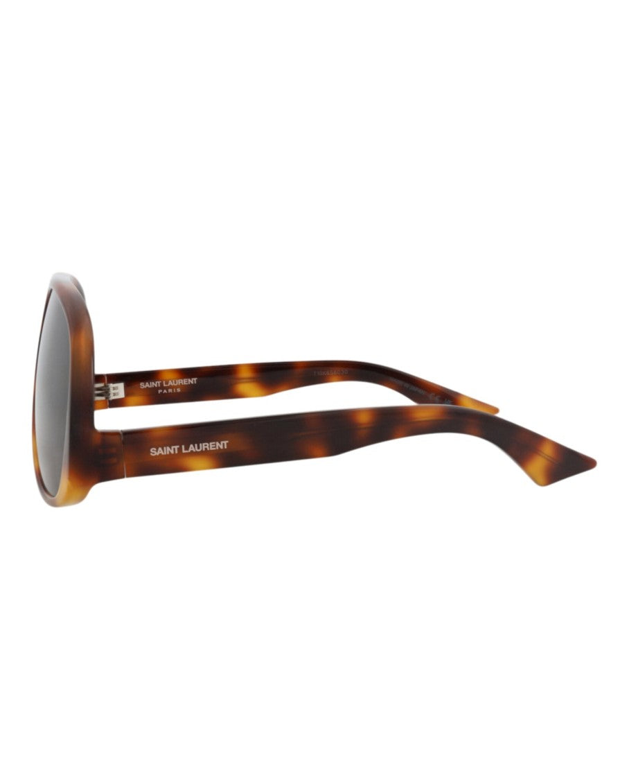 Saint Laurent Aviator-Frame Recycled Acetate Sunglasses