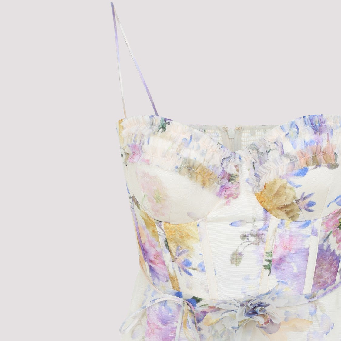 Zimmermann Midi Dress With Floral Print