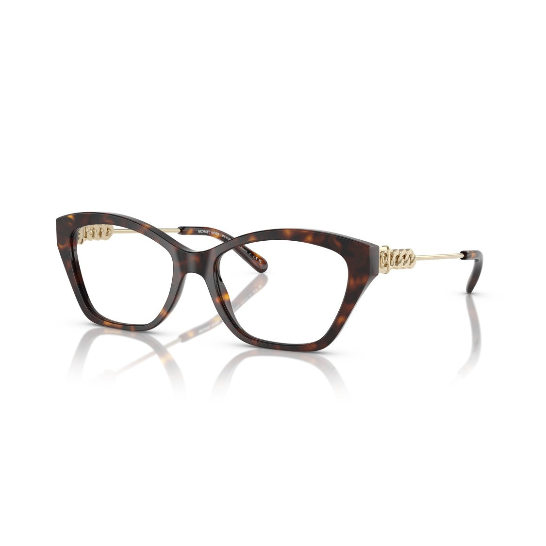 Michael Kors 0Mk4136 Cat-Eye Eyeglasses With Tortoiseshell Acetate