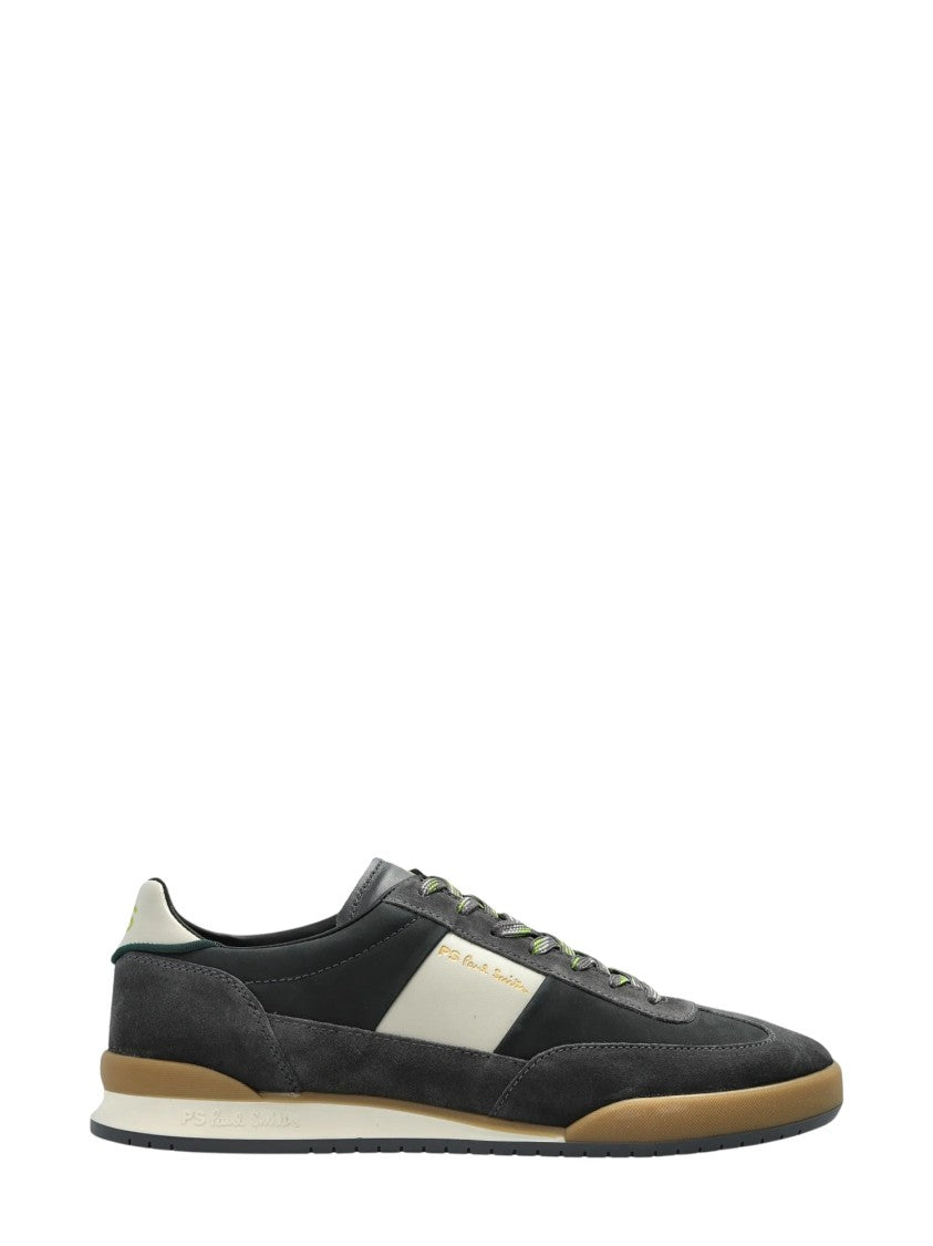 Paul Smith Black Suede Panel Dover Leather Sneakers