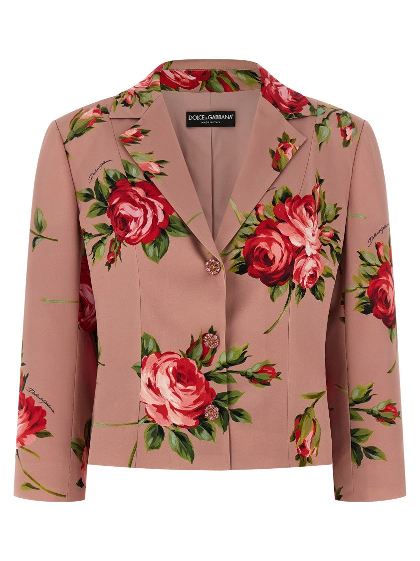 Dolce & Gabbana 'Bouquet Rose' Blazer