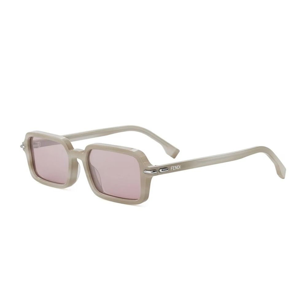 Fendi Fe40174i Selleria Rectangular Sunglasses