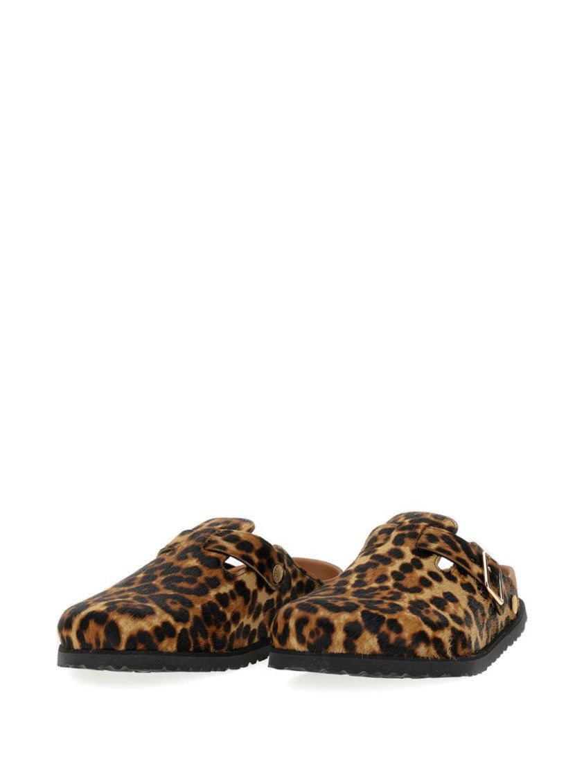 Birkenstock Boston Pony Hair Exq Narrow Sandals