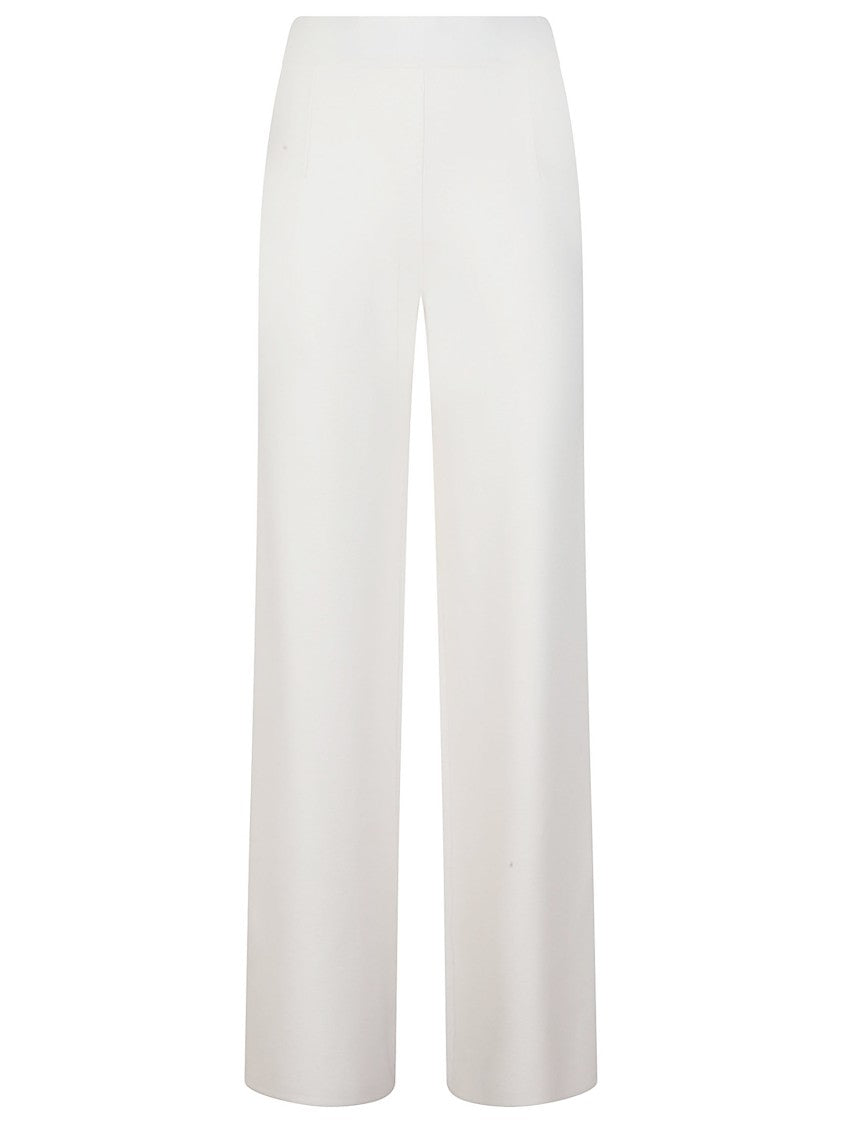 Max Mara Wide-Leg Jersey Trousers With Elastic Waistband
