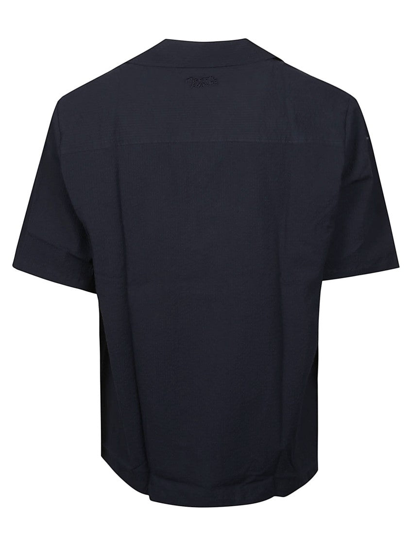 Maison Kitsuné Cotton Seersucker Resort Shirt