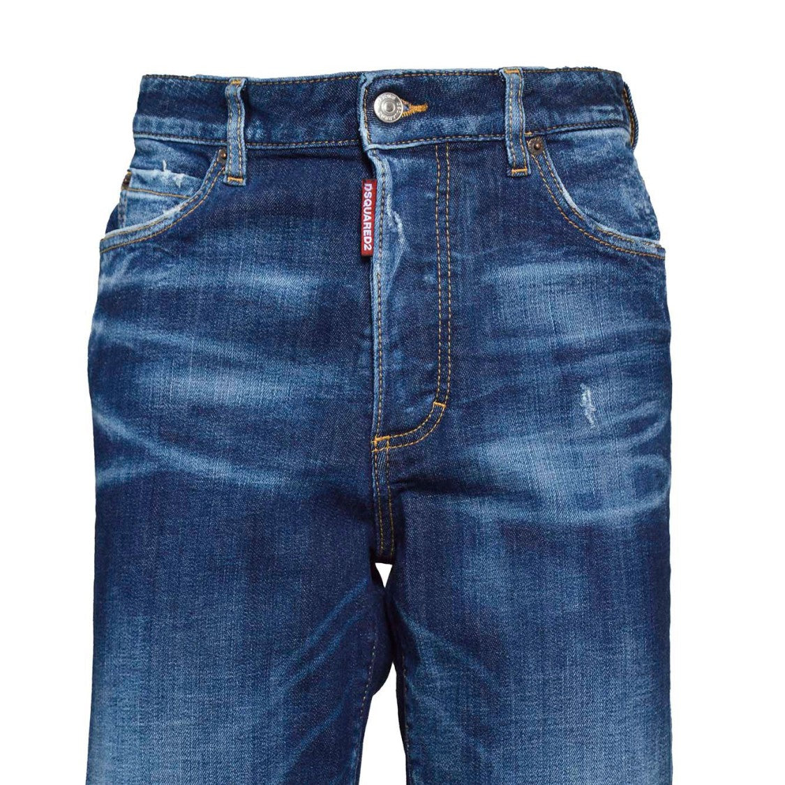 Dsquared2 Boston Dark Basic Blue Denim Jeans