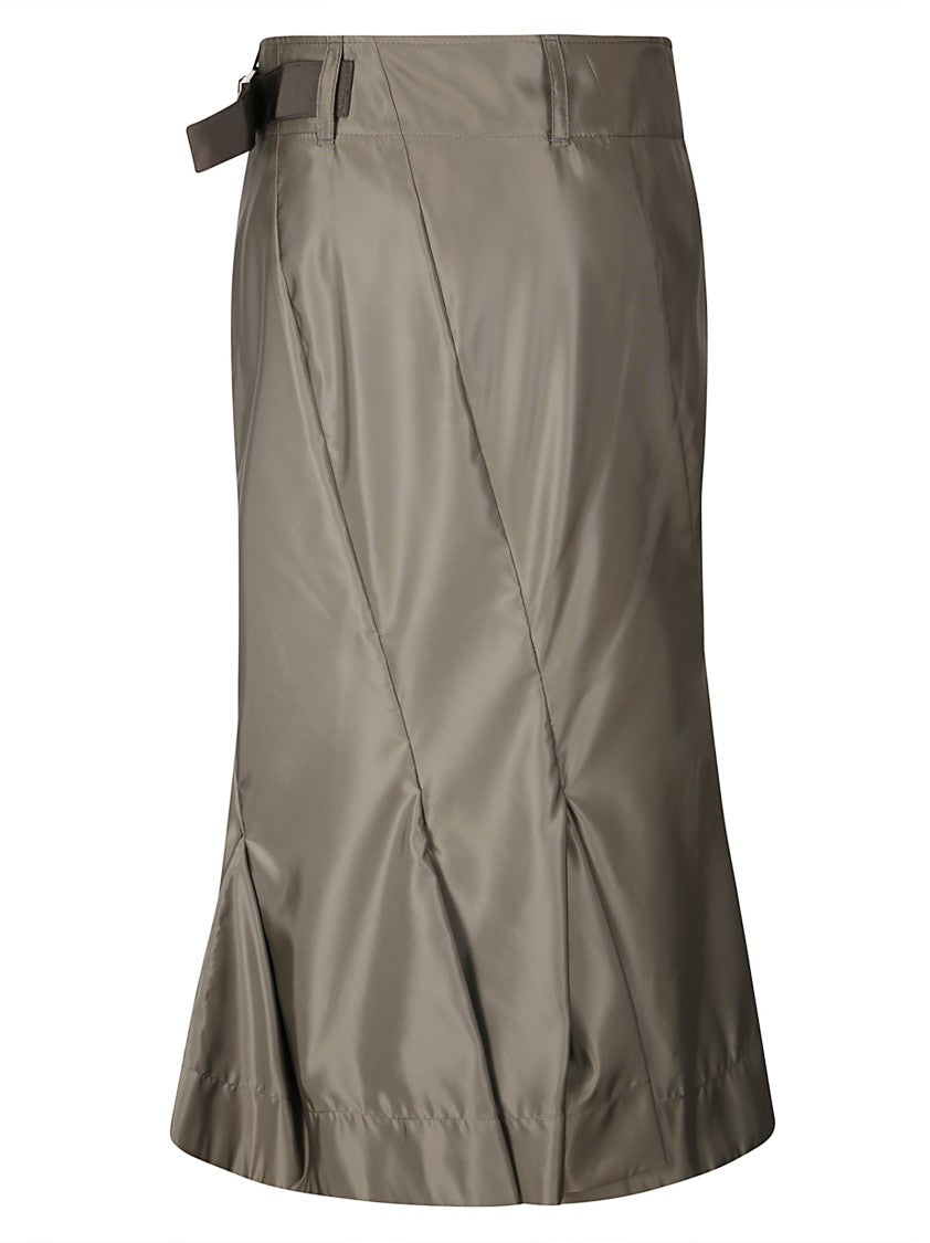 Sacai Nylon Twill Skirt