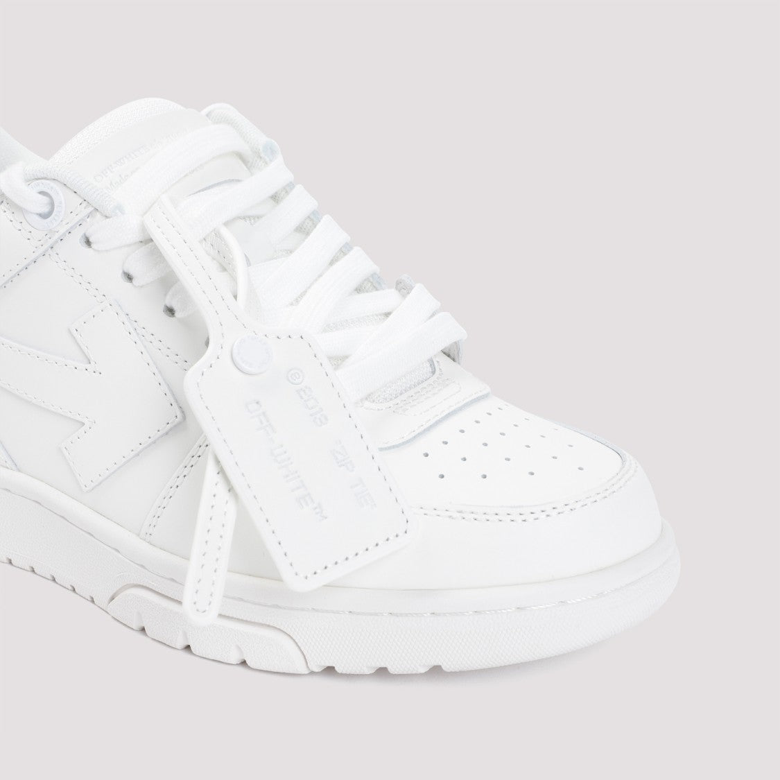 Off-White Out Of Office White Leather Sneakers